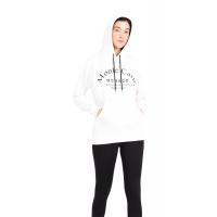 Beyaz Baskılı Sweatshirt G1071-2