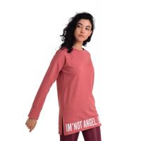 Gül Kurusu Uzun Sweatshirt G1005