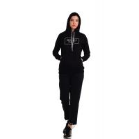 Siyah Kapüşonlu Sweatshirt G1006-2