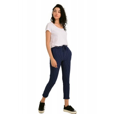 Jogger Çizgili Pantolon G1018